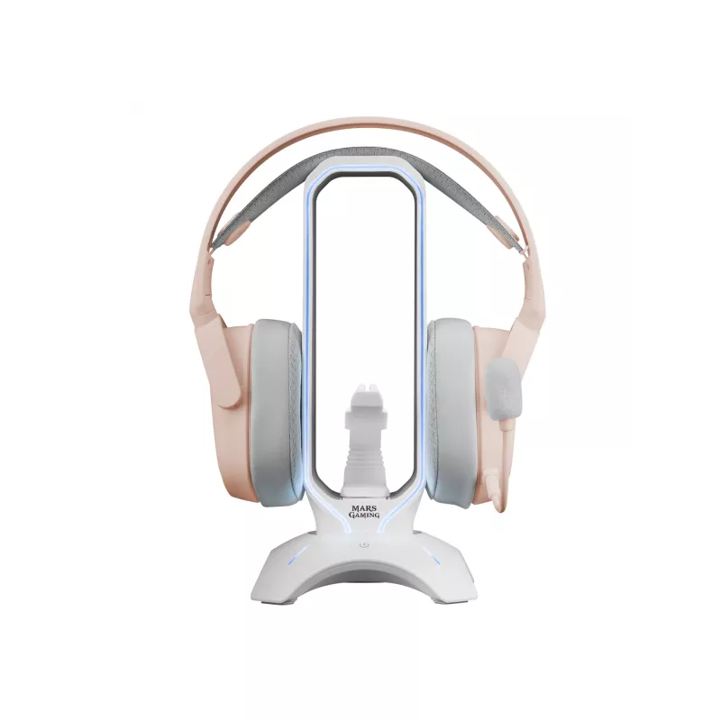 Suporte para auscultadores Mars Gaming MHHPROW branco 456 g