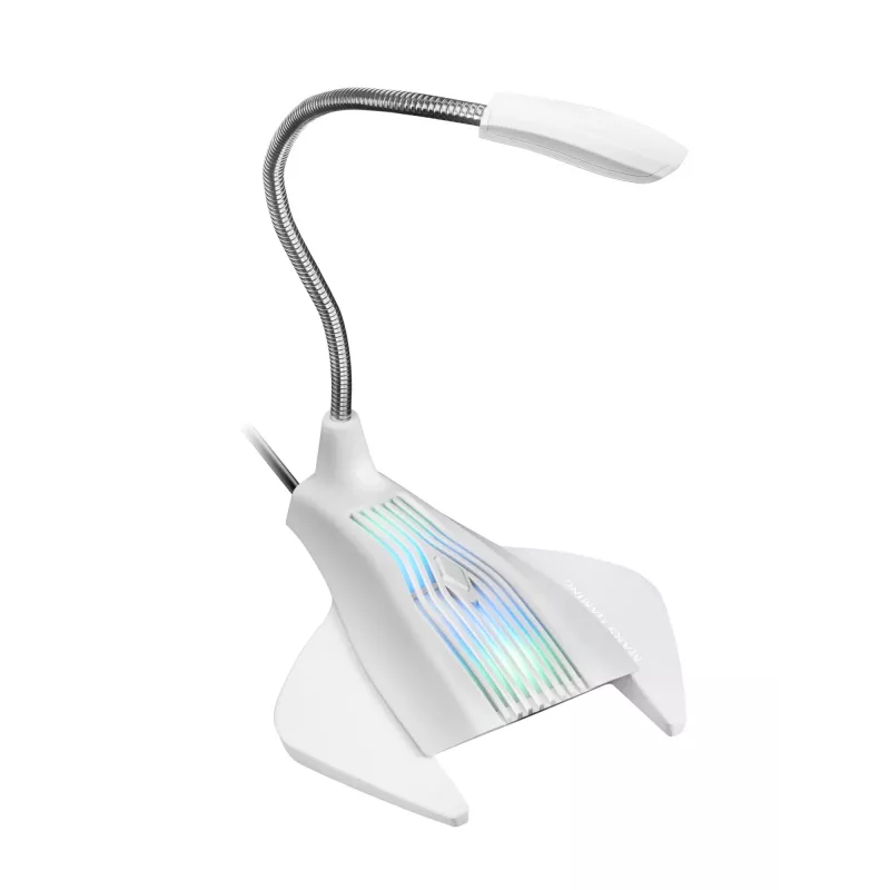 Mars Gaming MMICW microfone branco microfone de mesa