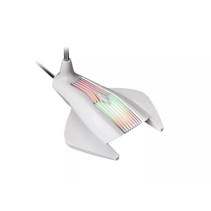 Mars Gaming MMICW microfone branco microfone de mesa