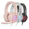 Mars Gaming MH320 headset com fios arco de cabeça USB Type-A rosa