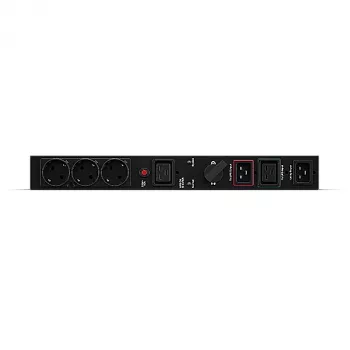 Interruptor de bypass CyberPower MBP20HVDE3 montagem em rack preto 200-240V 16A
