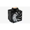 Aerocool Rime 4 Arrefecedor de ar para processador duplo 12 cm Preto 1 unid.