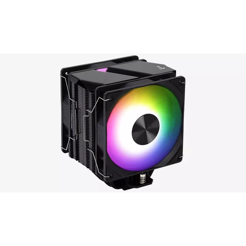 Aerocool Rime 4 Arrefecedor de ar para processador duplo 12 cm Preto 1 unid.