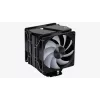 Aerocool Rime 4 Arrefecedor de ar para processador duplo 12 cm Preto 1 unid.