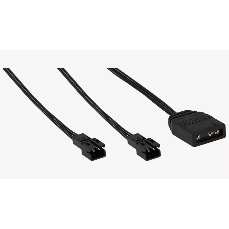 Aerocool Rime 4 Arrefecedor de ar para processador duplo 12 cm Preto 1 unid.