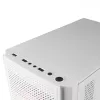 Mars Gaming MC300W Caixa Micro-ATX com vidro temperado, 3 ventoinhas FRGB, Branco