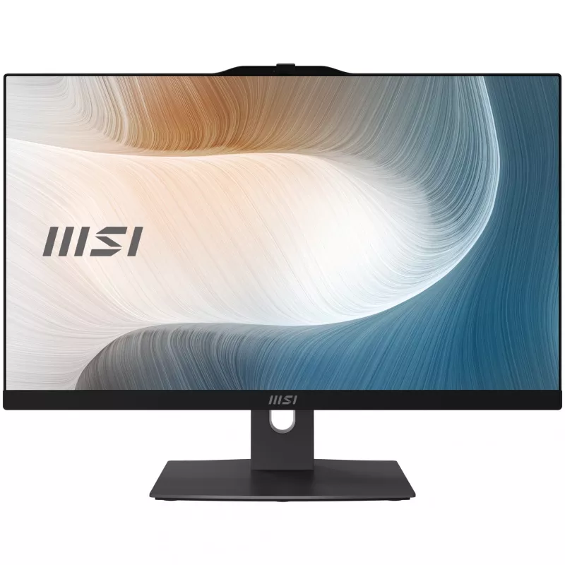 MSI Modern AM242TP 1M-1227EU Intel Core 5 120U 60,5 cm (23,8 polegadas) 1920 x 1080 píxeis Ecrã tátil All-in-One PC 8 GB DDR5-SDRAM 512 GB SSD Windows 11 Pro Wi-Fi 6E (802.11ax) Preto