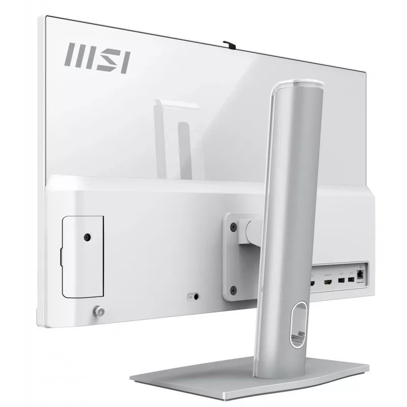 MSI Modern AM242TP 1M-1228EU All-in-One PC/Estação de trabalho Intel Core 5 120U 60,5 cm (23,8 polegadas) 1920 x 1080 píxeis Ecrã tátil 8 GB DDR5-SDRAM 512 GB SSD Windows 11 Pro Wi-Fi 6E (802.11ax) Branco
