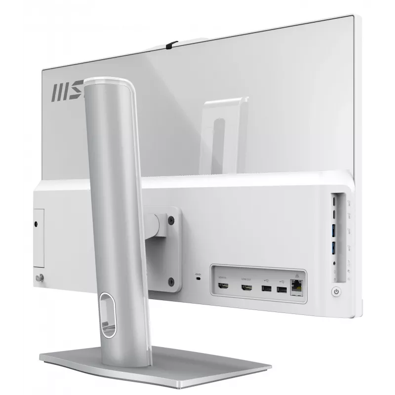 MSI Modern AM242TP 1M-1228EU All-in-One PC/Estação de trabalho Intel Core 5 120U 60,5 cm (23,8 polegadas) 1920 x 1080 píxeis Ecrã tátil 8 GB DDR5-SDRAM 512 GB SSD Windows 11 Pro Wi-Fi 6E (802.11ax) Branco