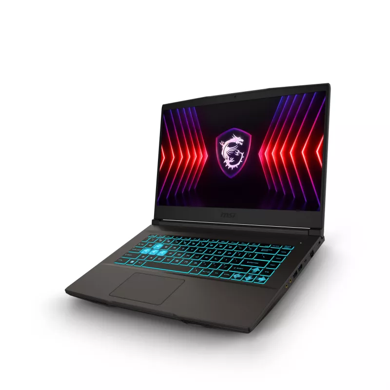 Portátil MSI Thin 15 B12UC-2447 — 15,6 polegadas FHD 144 Hz, Intel Core i5-12450H, 16 GB RAM