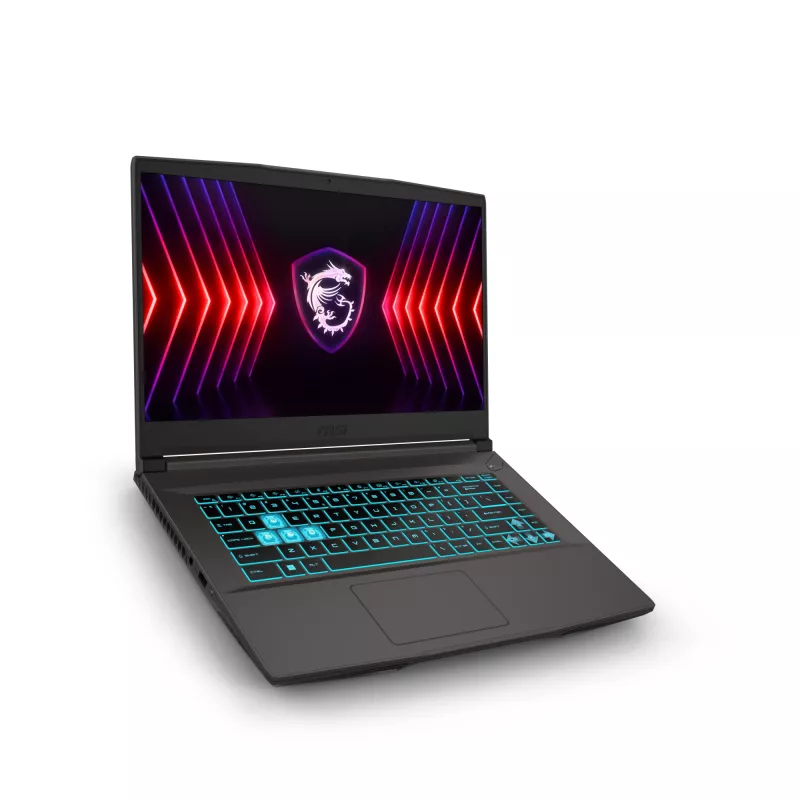 Portátil MSI Thin 15 B12UC-2447 — 15,6 polegadas FHD 144 Hz, Intel Core i5-12450H, 16 GB RAM