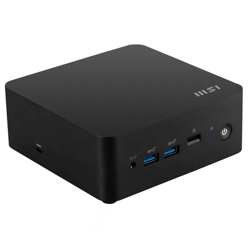 MSI Cubi NUC 13MQG-065BEU PC de 0,84L preto i7-1365U Intel SoC