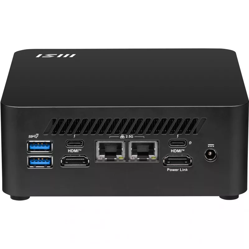 MSI Cubi NUC 13MQG-065BEU PC de 0,84L preto i7-1365U Intel SoC