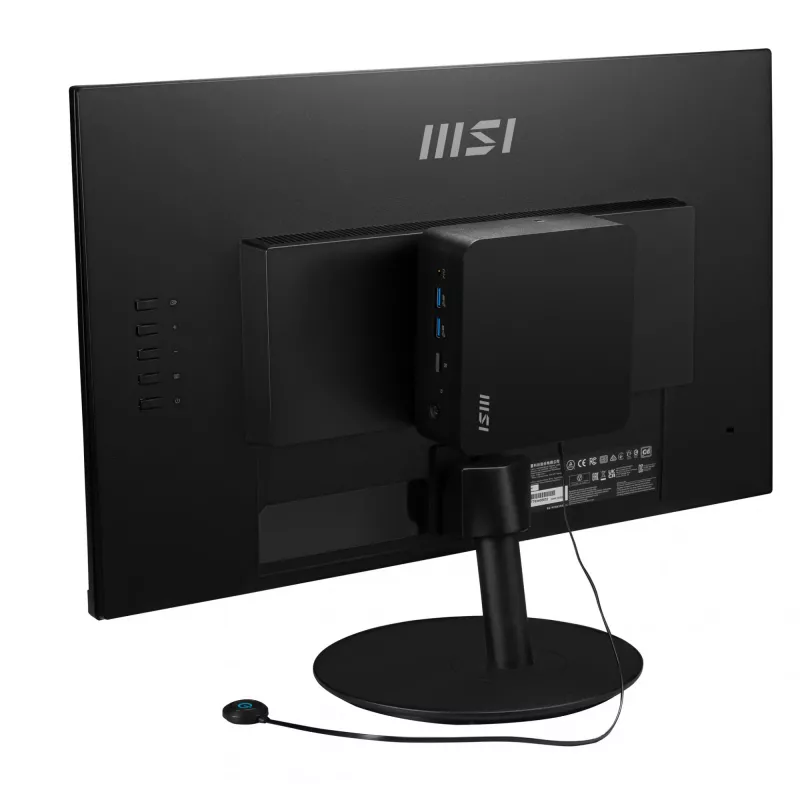 MSI Cubi NUC 13MQG-065BEU PC de 0,84L preto i7-1365U Intel SoC
