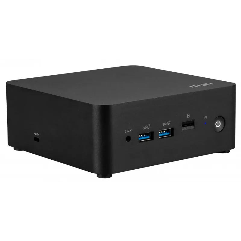 MSI CUBI NUC 1MG-244BEU PC/Workstation Barebone 0,84-L-PC preto 100U Intel SoC