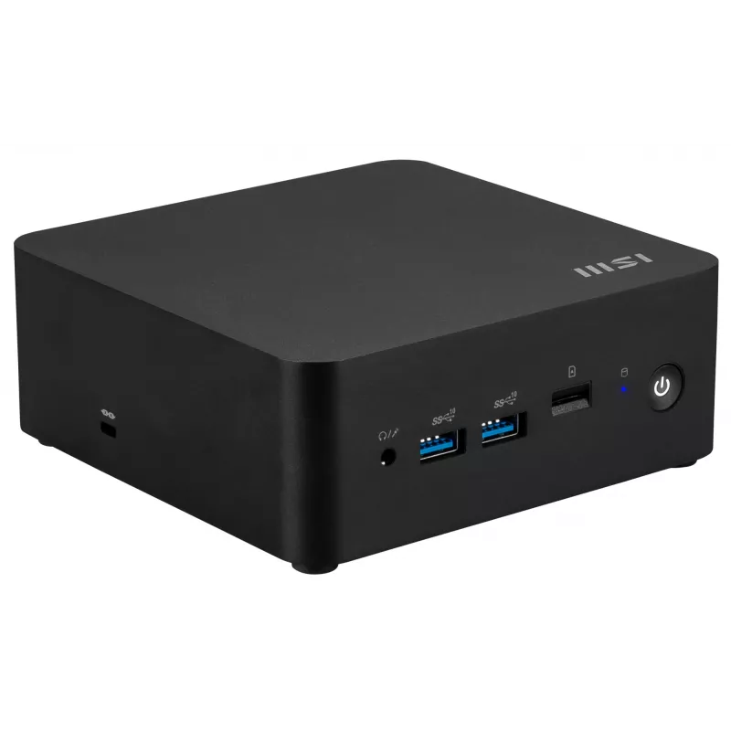 MSI CUBI NUC 1MG-244BEU PC/Workstation Barebone 0,84-L-PC preto 100U Intel SoC