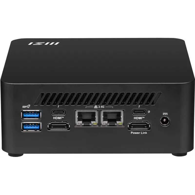MSI CUBI NUC 1MG-244BEU PC/Workstation Barebone 0,84-L-PC preto 100U Intel SoC