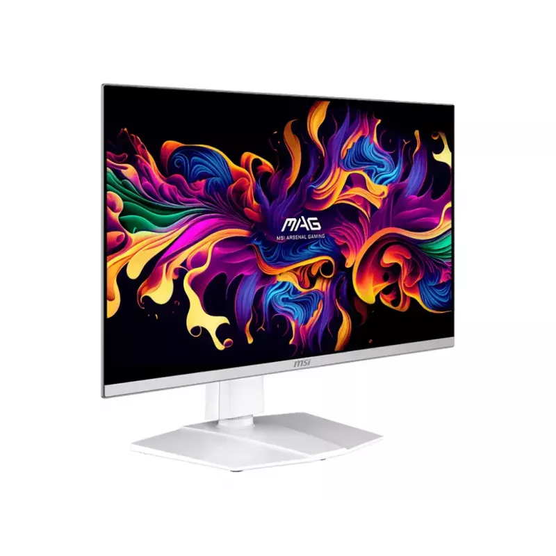MSI MAG 272QPW QD-OLED X28 Monitor de computador 67,3 cm (26,5 polegadas) 2560 x 1440 píxeis Wide Quad HD Branco