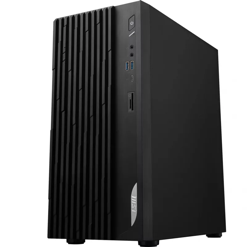MSI PRO DP180 14A-825EU PC Intel® Core™ i5 i5-14400 8 GB DDR4-SDRAM 512 GB SSD Windows 11 Pro Desktop Preto