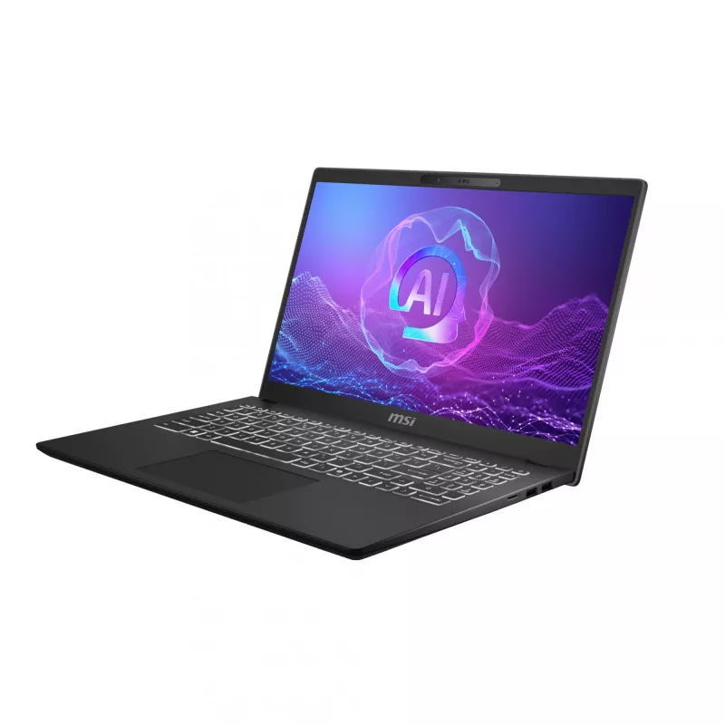 Portátil MSI Modern AI C1MOG-242 39,6 cm (15,6 polegadas) Intel Core Ultra 7 512 GB
