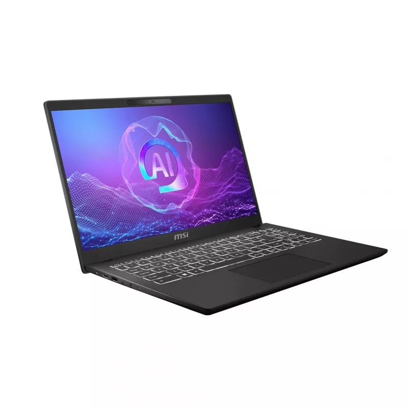 Portátil MSI Modern AI C1MOG-242 39,6 cm (15,6 polegadas) Intel Core Ultra 7 512 GB