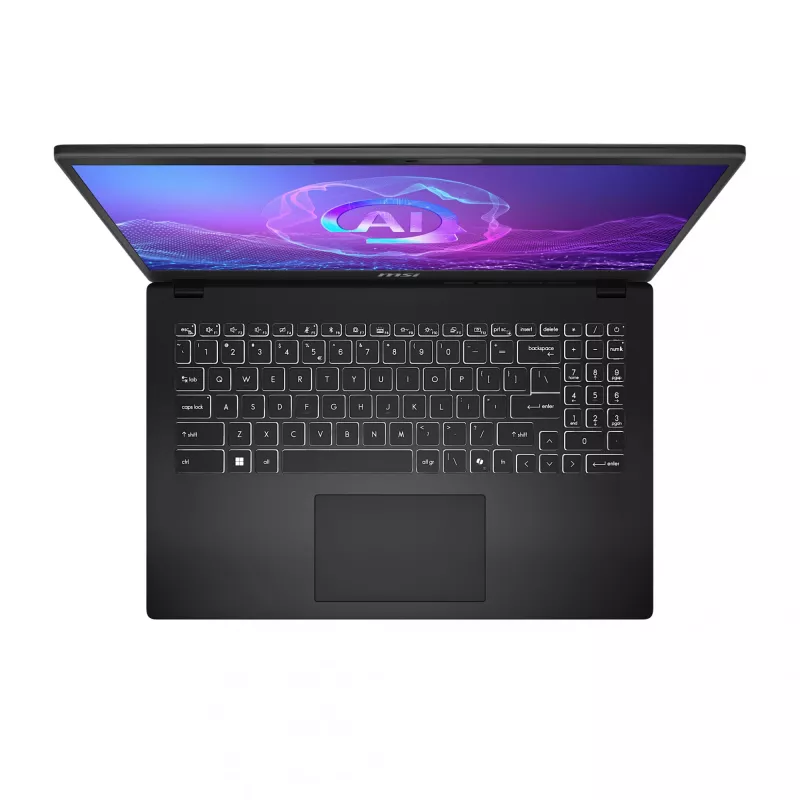 Portátil MSI Modern AI C1MOG-242 39,6 cm (15,6 polegadas) Intel Core Ultra 7 512 GB