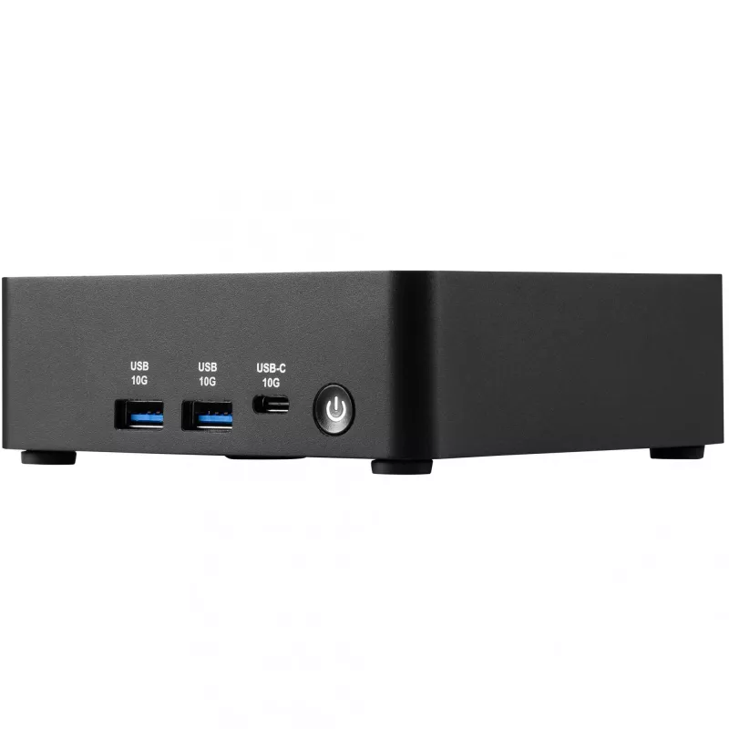 MSI Cubi NUC AI 1UMG-007EU Intel Core Ultra 5 125H 8 GB DDR5-SDRAM 512 GB SSD Windows 11 Home Mini-PC Preto