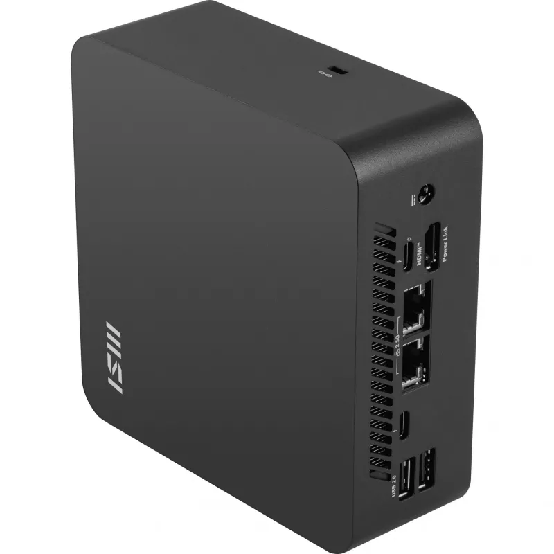MSI Cubi NUC AI+ 2MG-002EU Copilot+ PC Intel Core Ultra 7 258V 32 GB LPDDR5x-SDRAM 1 TB SSD Windows 11 Home Mini PC preto