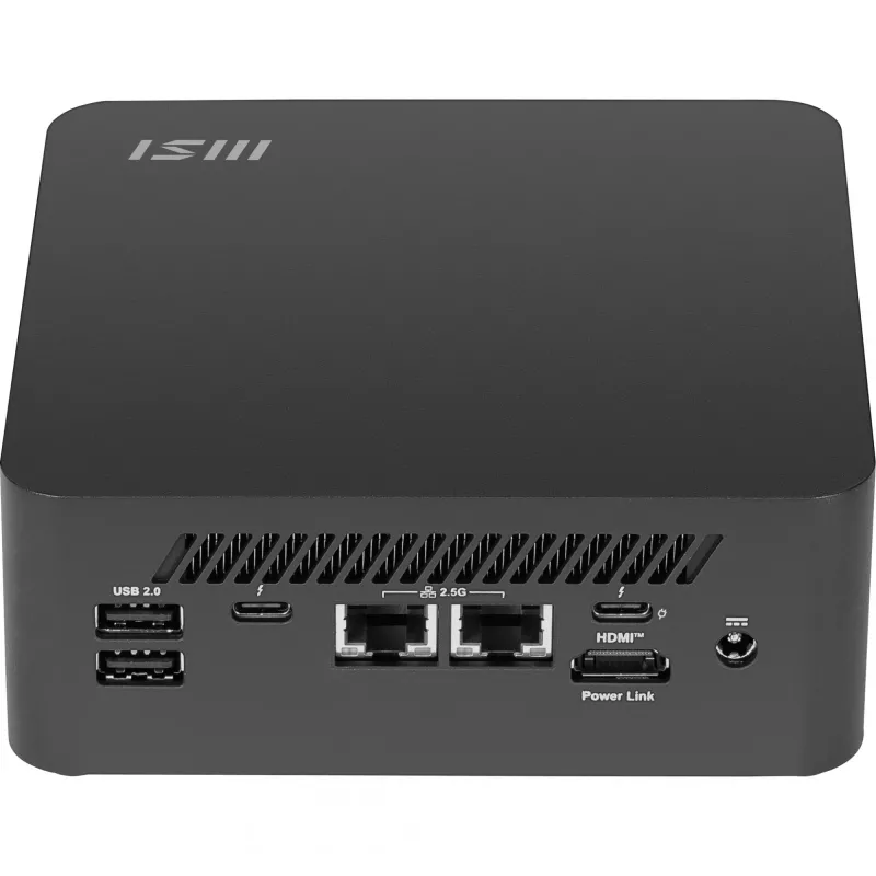 MSI Cubi NUC AI+ 2MG-002EU Copilot+ PC Intel Core Ultra 7 258V 32 GB LPDDR5x-SDRAM 1 TB SSD Windows 11 Home Mini PC preto