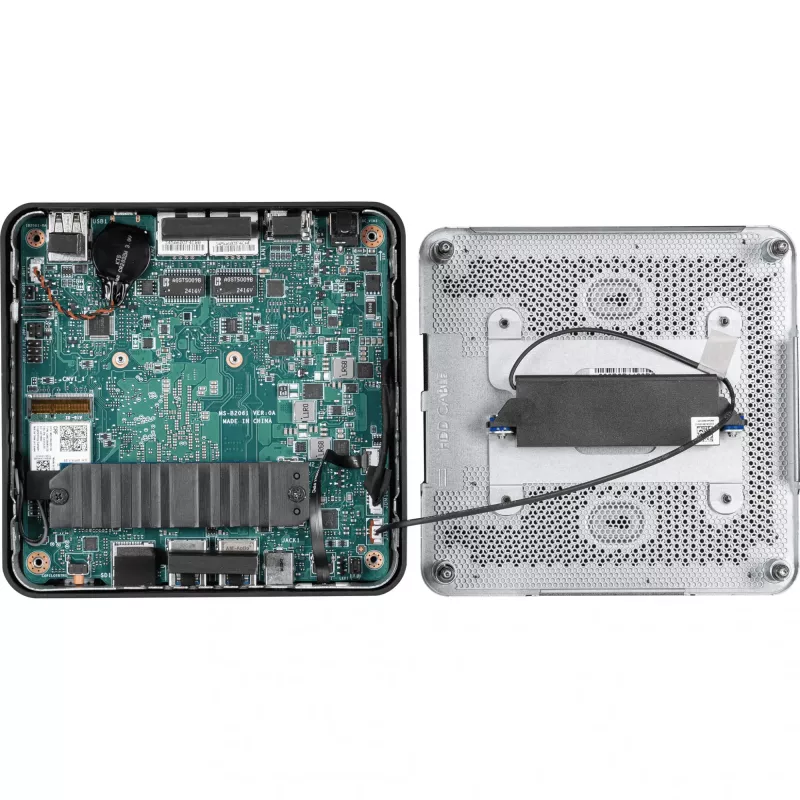 MSI Cubi NUC AI+ 2MG-002EU Copilot+ PC Intel Core Ultra 7 258V 32 GB LPDDR5x-SDRAM 1 TB SSD Windows 11 Home Mini PC preto