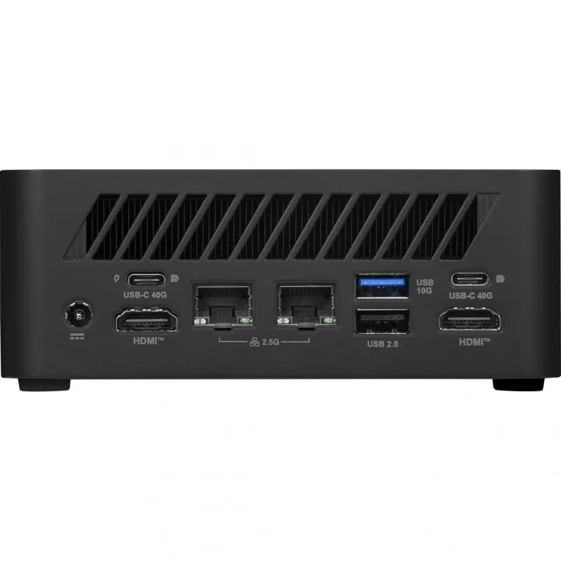 Mini PC MSI Cubi Z AI 8M Barebone R9-8945HS — 0GB, sem sistema operativo