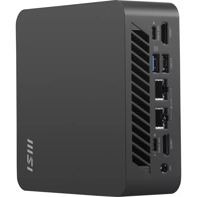 Mini PC Barebone MSI Cubi Z AI com processador AMD Ryzen 5 8645HS