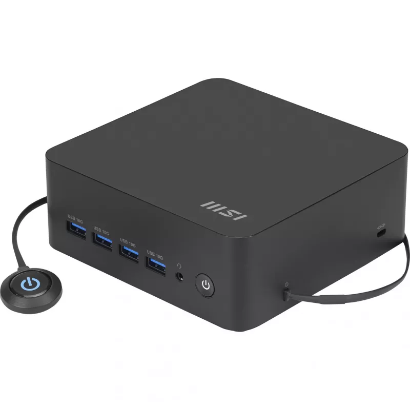Mini PC Barebone MSI Cubi Z AI com processador AMD Ryzen 5 8645HS