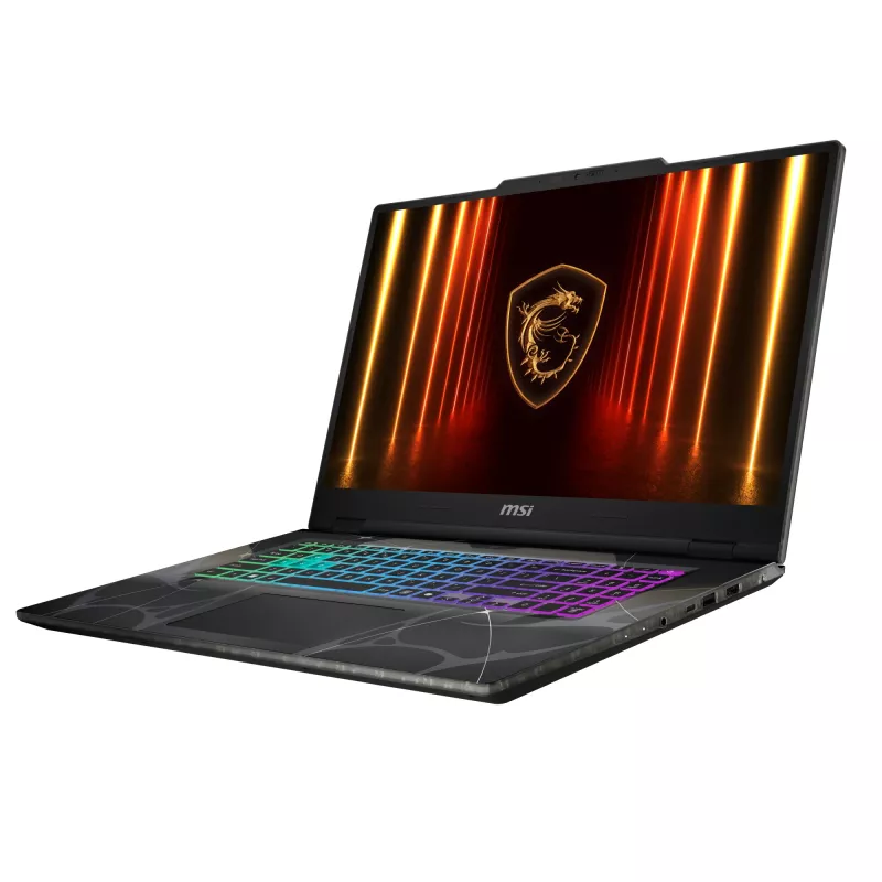 MSI Cyborg 17 B2RWEKG-049 portátil, 17,3 polegadas FHD 144Hz, Intel Core 5 210H, 16GB, 512GB SSD, NVIDIA RTX 5050, Windows 11
