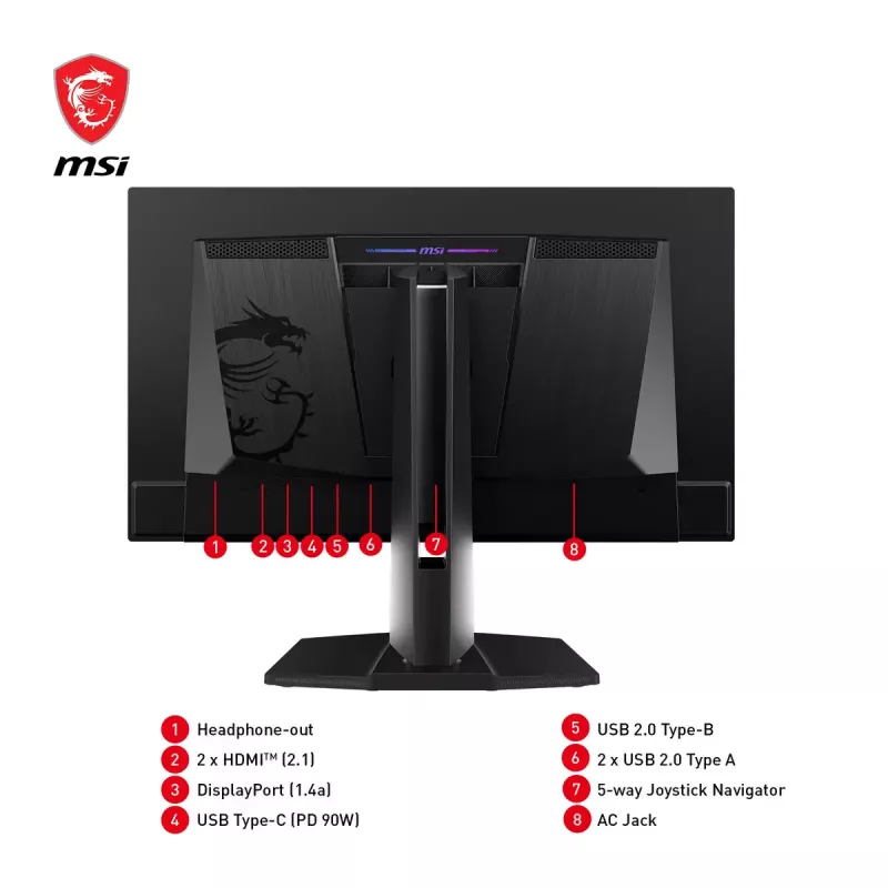 MSI MPG 271QRXDE Monitor de computador QD-OLED 67,3 cm (26,5