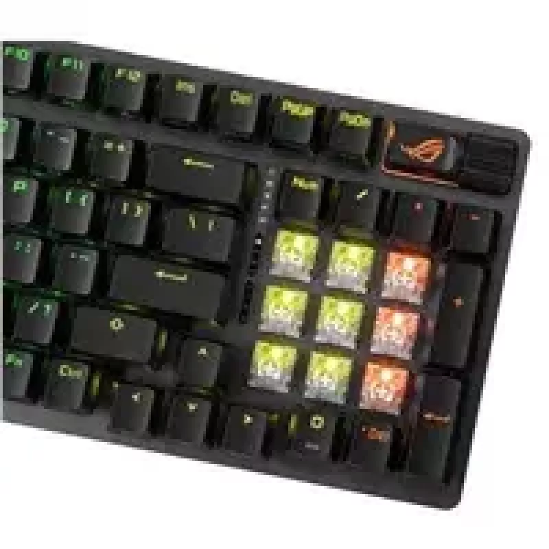 ASUS ROG Strix Scope II 96 Wireless Teclado Gaming USB + RF Wireless + Bluetooth QWERTY US English preto