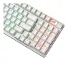 Teclado gaming ASUS ROG Strix Scope II 96 Wireless USB + RF Wireless + Bluetooth branco
