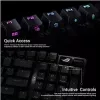 Teclado gaming ASUS X901 SCOPE II 96 WL/WHT/NXSW/US/PBT USB + RF Wireless + Bluetooth branco