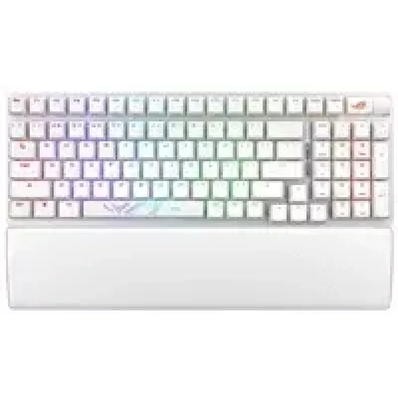 Teclado gaming ASUS X901 SCOPE II 96 WL/WHT/NXSW/US/PBT USB + RF Wireless + Bluetooth branco