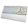 Teclado gaming ASUS X901 SCOPE II 96 WL/WHT/NXSW/US/PBT USB + RF Wireless + Bluetooth branco
