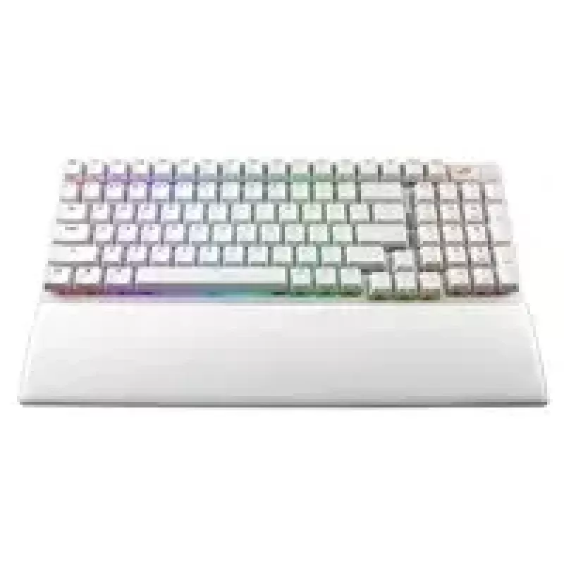 Teclado gaming ASUS X901 SCOPE II 96 WL/WHT/NXSW/US/PBT USB + RF Wireless + Bluetooth branco