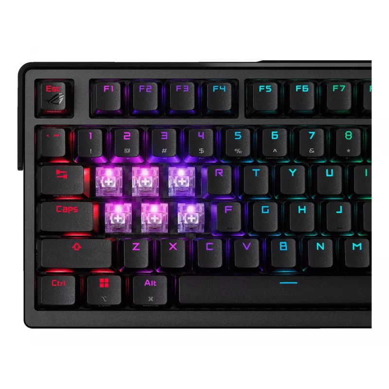Teclado gaming ASUS 90MP03MA-BKNA01 USB + RF Wireless + Bluetooth preto