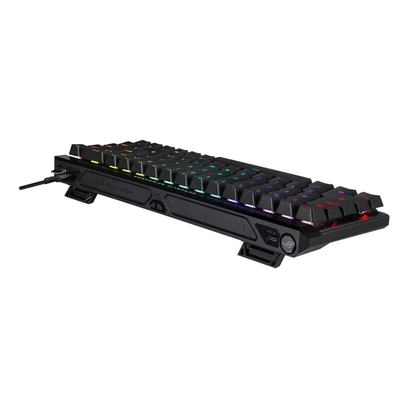 Teclado gaming ASUS M605 ROG FALCHION ACE HFX/HFX/US/PBT USB QWERTY US International preto