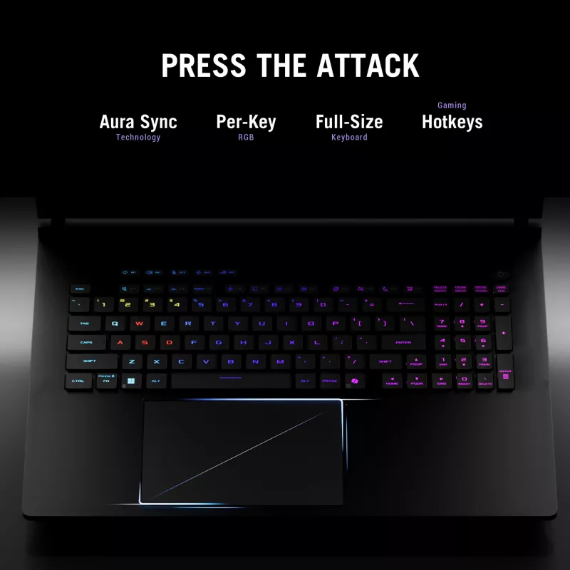 Portátil ASUS ROG Strix SCAR 18 G835LW-SA038W Intel Core Ultra 9 275HX 45,7 cm (18