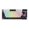 Teclado mecânico sem fios ASUS ROG Azoth X — layout US, Bluetooth e RF 2,4 GHz, branco