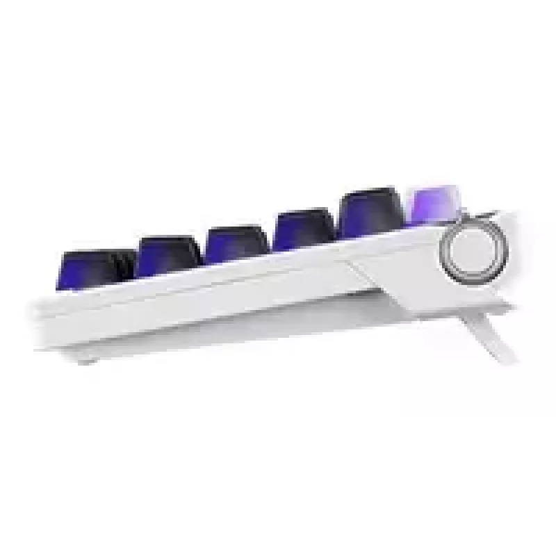 Teclado mecânico sem fios ASUS ROG Azoth X — layout US, Bluetooth e RF 2,4 GHz, branco