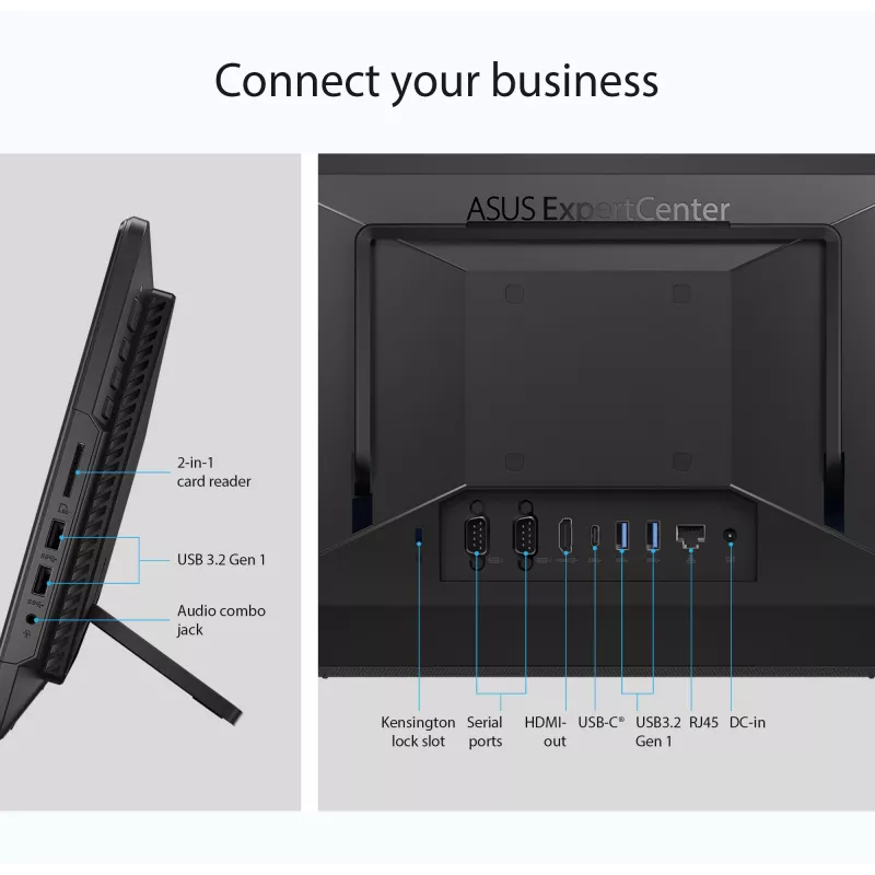 ASUS ExpertCenter E1 AiO E1600WKAT-BMR082W Intel® Celeron® N N4500 39,6 cm (15,6