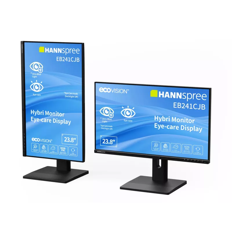 Monitor de computador Hannspree Hybri Monitor EB241CJB 60,5 cm (23,8