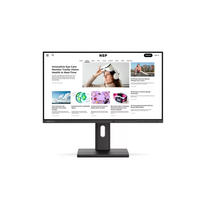 Monitor de computador Hannspree Hybri Monitor EB241CJB 60,5 cm (23,8