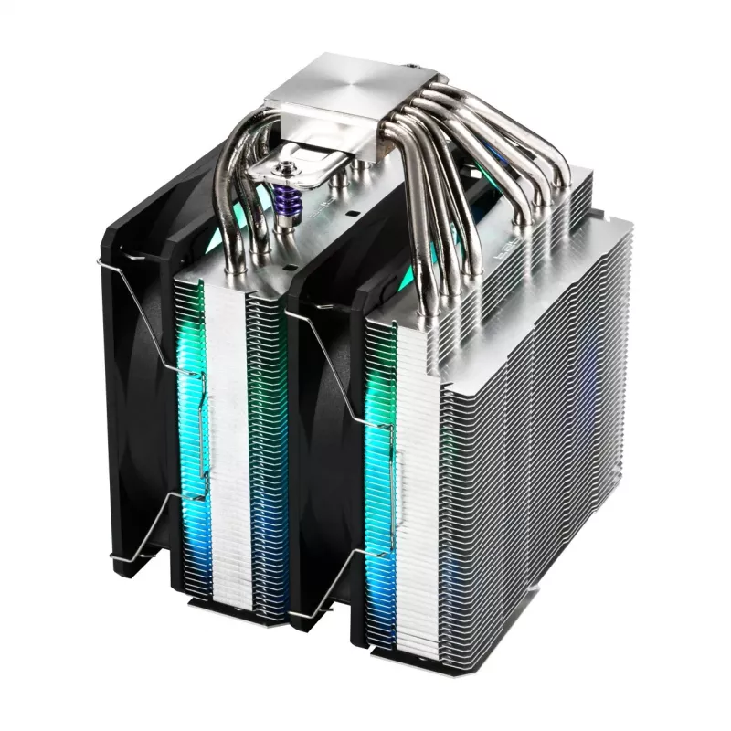 Arrefecedor de CPU FSP MP7 ar 125 mm preto ARGB